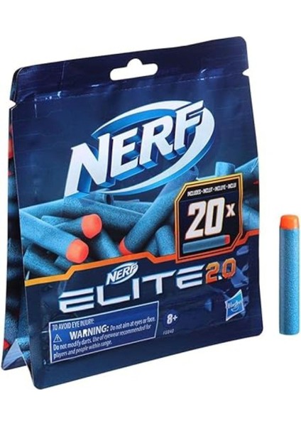Elite Nerf Elite 2.0 Dart 20'li Yedek Paket 1 Adet indirimleri