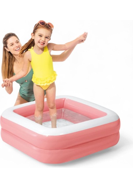 Elite Şişme Taban Mini Kare Havuz 86X86X25 cm 1 Adet