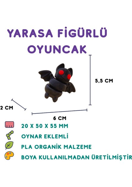 Elite 7li Set Baykuş – Yarasa – Örümcek – Zayıf Kedi – Karga Voodoo Bebek – Puma 1 Adet indirimleri