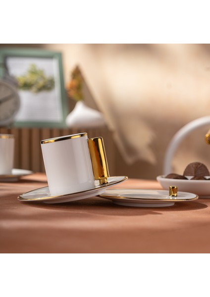 Modern 80 ml 6'lı Kahve Fincan Takımı modelleri
