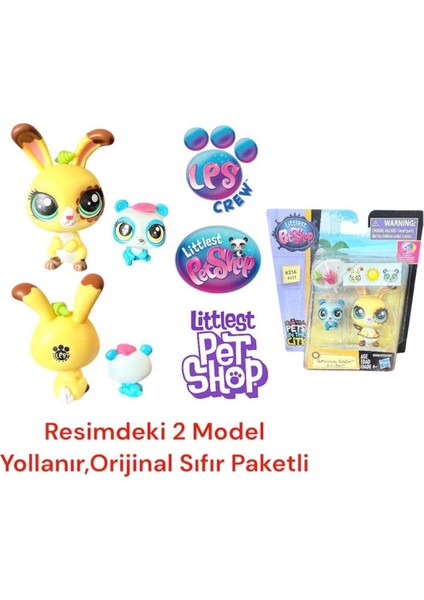 Elite Lps Buttercream Tavşan ve Yavrusu Panda Zhen Nadir Miniş Oyuncak Minişler 1 Adet