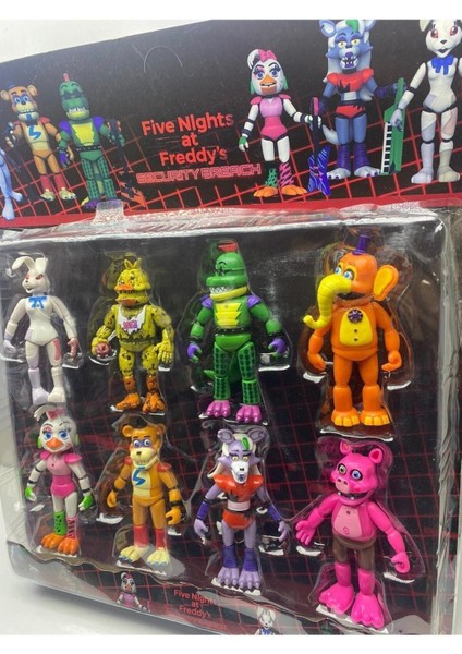 Elite Freddy Oyuncak Figürleri Five Nights At Freddy’s Fnaf Kaliteli Oyuncak Figür Set 8’li Yeni Model 1 Adet fiyatları