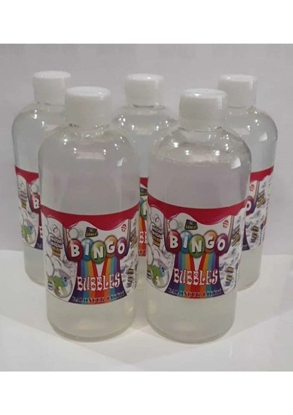 Elite Köpük Çıkarma Suyu Baloncuk Sıvısı Köpük Tabancası Baloncuk Likiti 500 ml Yoğun Formül 3 Adt 1 Adet