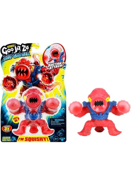 Elite Deep Sea Tekli Figür Squidor 1 Adet