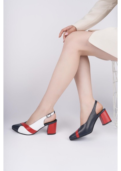 Hakiki Deri Kadın Topuklu Deri Ayakkabı TRC71-1112 fiyatları