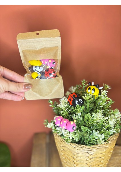 Elite Mini Hareketli Oyuncak Paketi/ Hareketli Bebek Oyuncak Set /arı-Uğurböceği-Tırtıl/3’lü Set 1 Adet fiyatları