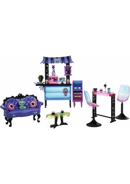 Elite HHK65 Monster High Coffin Bean Restoran Oyun Seti 1 Adet