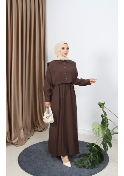 Gömlekli Modal Elbise fiyatları