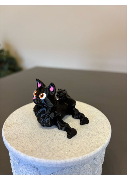 Elite Mini Hareketli Kedi Oyuncak/oyuncak-Bebek Hayvanlar/hareketli ve Eğitici 1 Adet modelleri