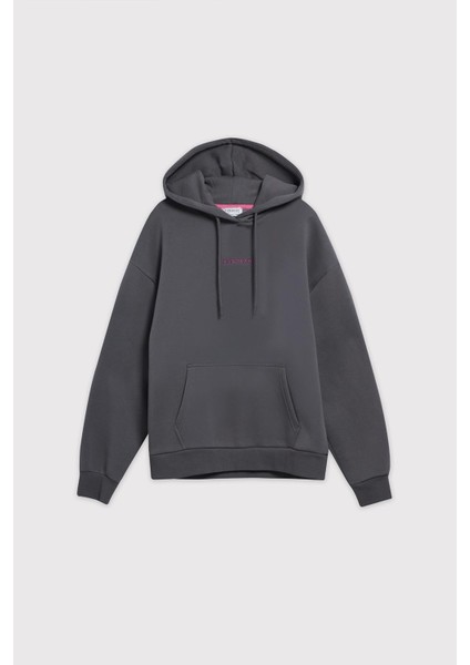 Kapüşonlu Oversize Fit Unisex Sweatshirt modelleri