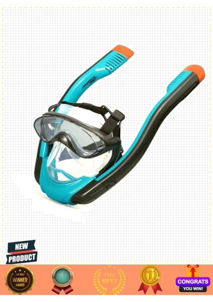 Elite Hydro Pro Seaclear Flowtech Şnorkel Small/medium Eğitici Oyuncaklar 1 Adet