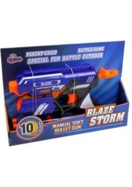 Elite Blaze Storm Sünger Mermili Tabanca (10 Adet Mermi) 1 Adet