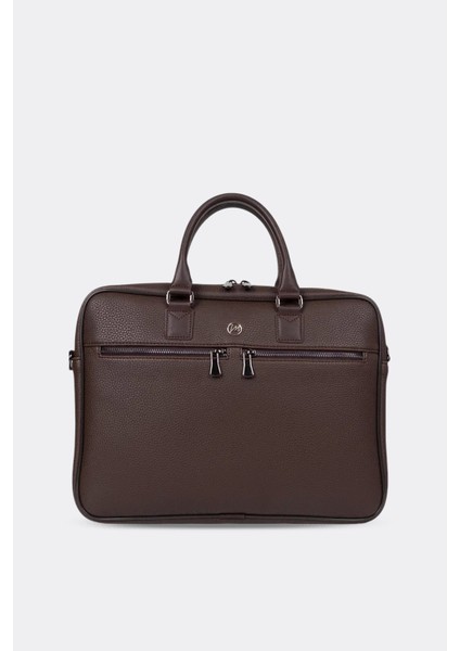 Unisex Laptop & Evrak Çantası 13"-14.6" Inç Kahverengi