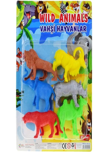 Elite Heroes Toys Kartelalı Vahşi Hayvanlar ERN-842 1 Adet