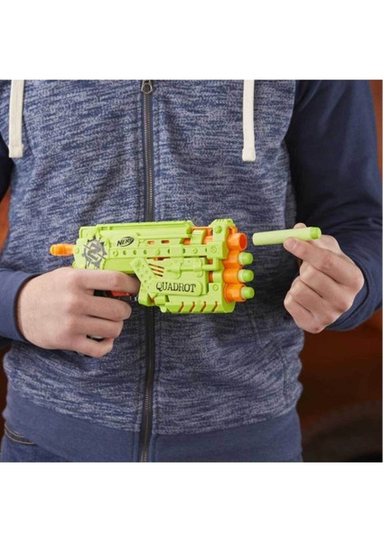 Elite E2673 Nerf-Quadrot /nerf Zombie Strike +8 Yaş Kampanya Fiyatı 1 Adet
