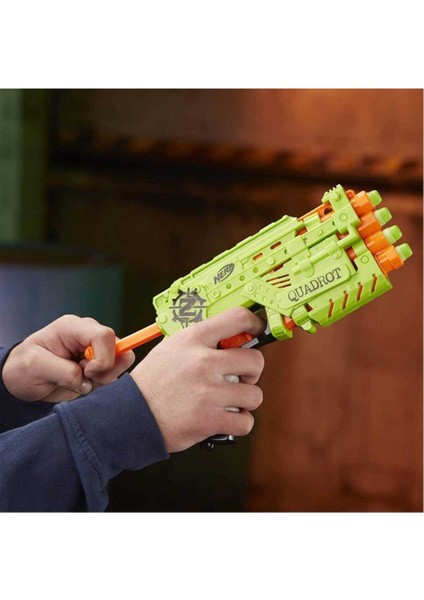 Elite E2673 Nerf-Quadrot /nerf Zombie Strike +8 Yaş Kampanya Fiyatı 1 Adet