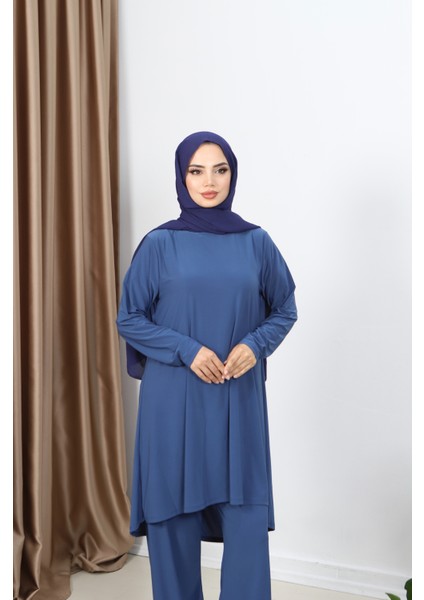 Uzun Tunikli Sandy Takım modelleri