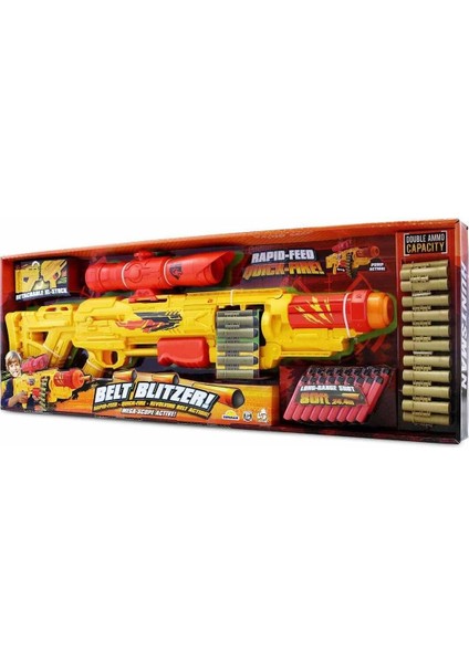 Elite Belt Blitzer 18 Mermili Sünger Dart Atan Silah - Yubi Oyuncak 1 Adet modelleri
