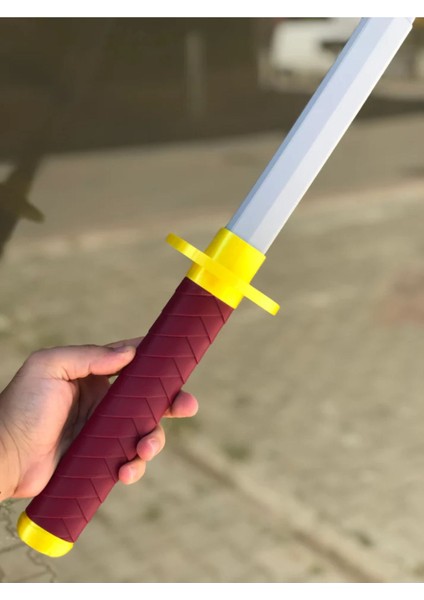 Elite Jujutsu Kaisen Katana Sword Kılıç 90 cm Katlanabilir Sağlam Plastik Açılıp Kapanabilen Katana 1 Adet