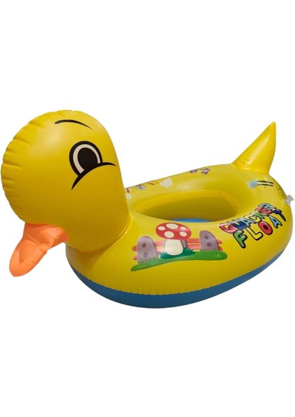 Elite Baby Boat Şişme Ördek Çocuk Can Simidi.3-4 Yaş.80 cm 1 Adet