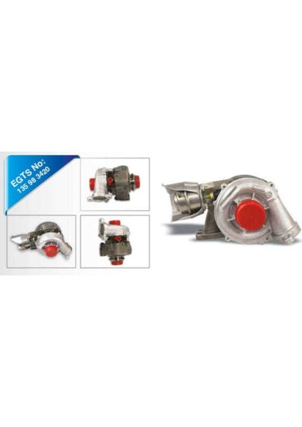 Gts Turbo 135983420 Turbo Şarj C2 C4 C5 1007 206 207 3008 307 308 407 5008 Dv6 1.6hdı 16V 04- Focus Uyumlu
