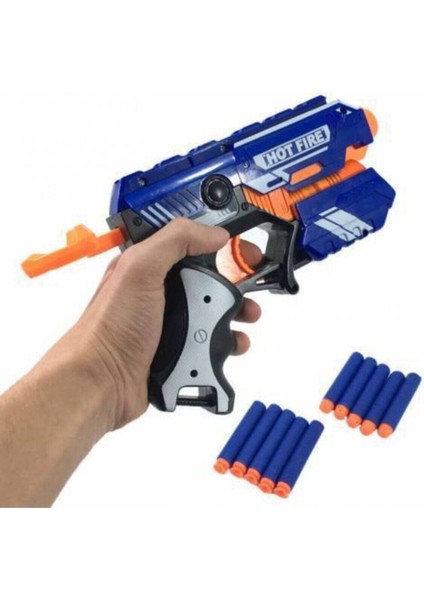 Nişancı Sünger Mermili 20M Menzilli Nerf Silahı Oyuncak Tabanca 20CM Yumuşak Mermili Nörf Silahı 1 Adet fiyatları
