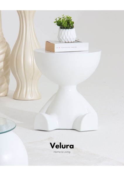 Tedy Yan Sehpa & Ayıcık Zigon Sehpa & Pinterest Sehpa Modeli - Beyaz