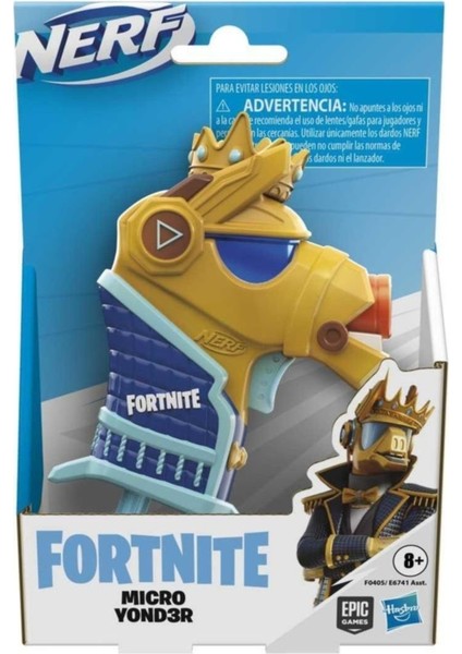 Elite Fortnite Microshots Micro YOND3R ( Yonder ) Sünger Mermi Atan Tabanca 1 Adet