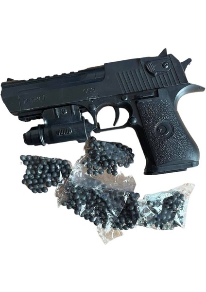 Elite Oyuncak Silah Boncuk Atan Lazerli + 5 Paket Plastik Boncuk 1 Adet