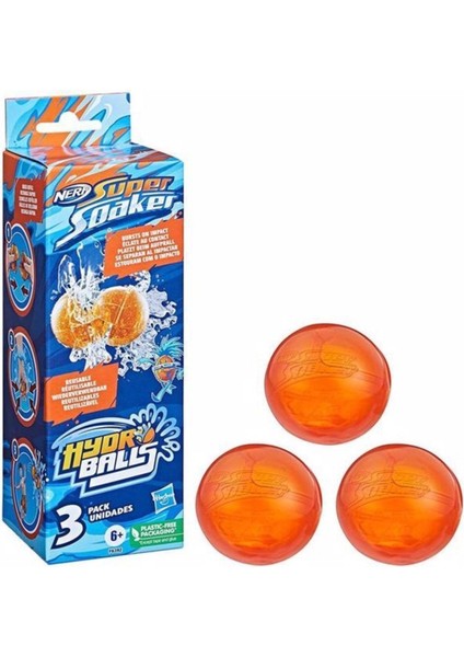 Elite Super Soaker Su Topları 3lü Alithestereo 1 Adet