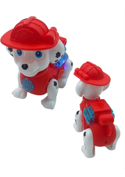 Elite Yürüyen Köpek Pilli Işıklı Sesli Paw Patrol Figür Benzeri Yürüyen Köpek 1 Adet modelleri