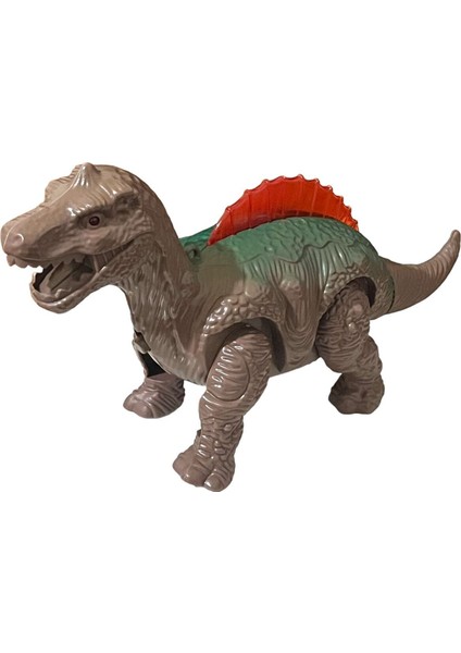 Elite Oyuncak Pilli Dinazor Trex Işıklı Sesli Yürüyen 23 cm Dinazor 1 Adet