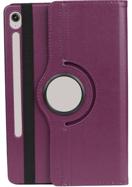 Samsung Galaxy Tab S9 Fe (SM-X510) Uyumlu 360° Dönen Standlı Kılıf