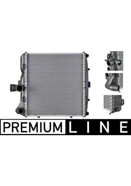 Mahle CR817000P -Knecht-Behr CR817000P Radyatör Soğutucu Porsche 997 Boxster 987 99710613202