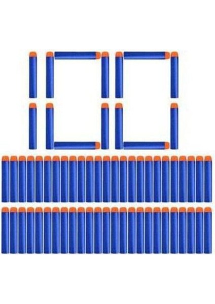 Elite 100 Adet Yumuşak Nerf Mermi 1 Adet