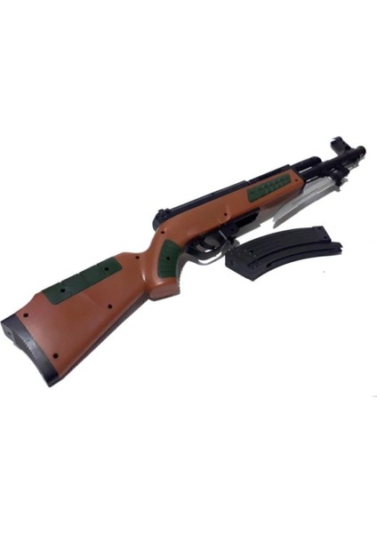 Elite Fx 58CM Uzunluğunda Boncuklu Tekli Oyuncak Bıçaklı Piyade Tüfeği Star Collection 210035 1 Adet indirimleri