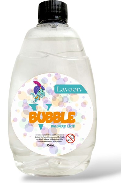 Elite V-Bubble Yoğun Formüllü Baloncuk Sıvısı Likiti Köpük Tabancası Baloncuk Likidi 500 ml 1 Adet