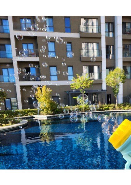 Elite V-Bubble Yoğun Formüllü Baloncuk Sıvısı Likiti Köpük Tabancası Baloncuk Likidi 500 ml 1 Adet