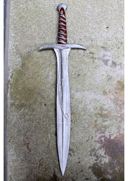 Elite Lord Of The Rings Sting Elf Kılıcı Yüzüklerin Efendisi Elf Kılıcı Gerçek Boy 1 Adet