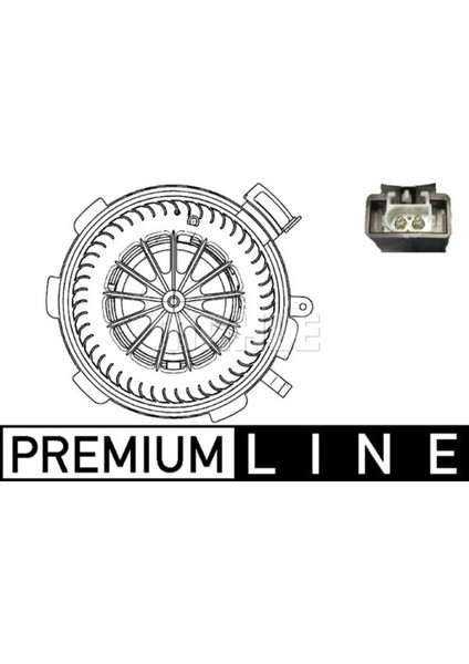 Mahle AB89000P AB89000P Kalorifer Motoru 06- Crafter-Sprinter