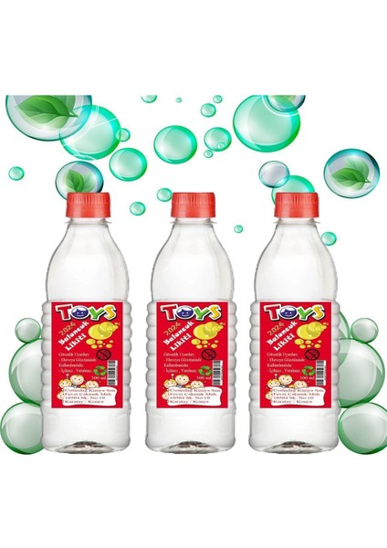 Elite Baloncuk Sıvısı Köpük Likidi Köpük Tabancası Baloncuk Likiti 500 ml - 3 Adet 1 Adet
