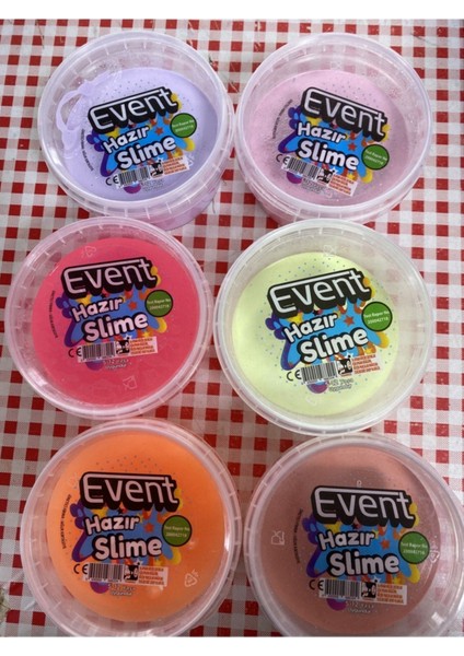 Hazır Slime 6'lı Karışık Set