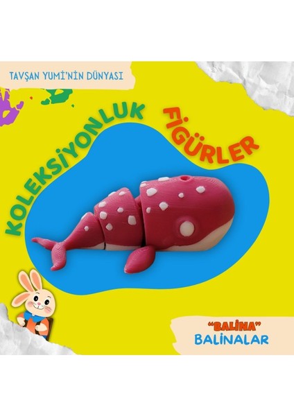 Elite Balinalar Koleksiyonu - 4 Parça Hareketli Oyuncaklar - Beluga (Beyaz) Balina, Balina, Orca, Yunus - Anahtarlık, Figür Oyuncak, Çanta Aksesuarı modelleri