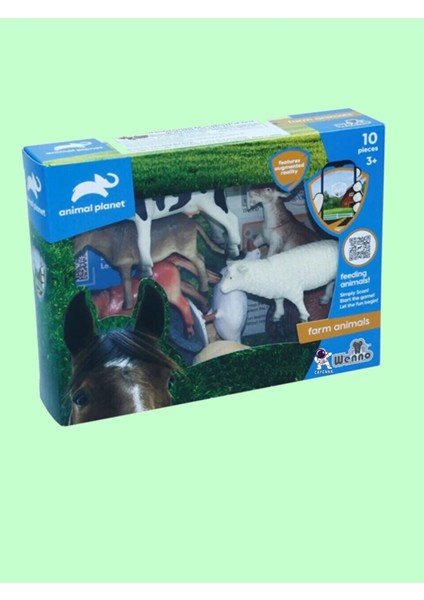 Elite Animal Planet Çiftlik Hayvanları Figürleri 10'lu Set 1 Adet