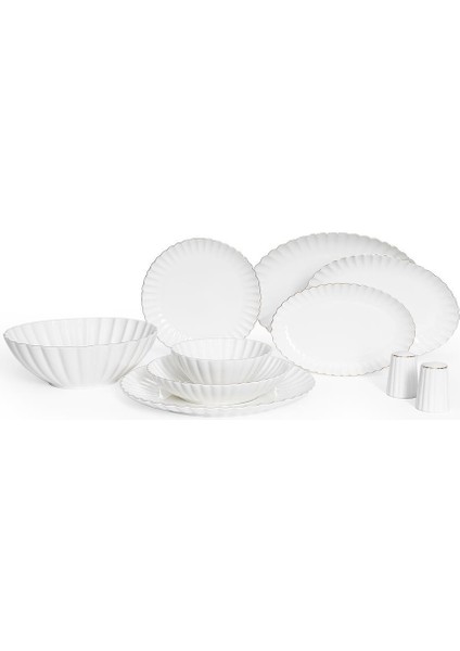 Parthenon Gold 12 Kişilik 58 Parça Yemek Takımı PA2068