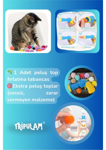 Elite Interaktif Kedi Oyun Tabancası | Peluş Toplarla Eğlenceli Oyun Zamanı 1 Adet fiyatları