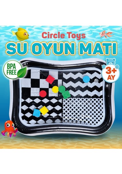 Elite Bebek Su Matı Tummy Time Aktivite Oyuncağı Su Havuzu 1 Adet