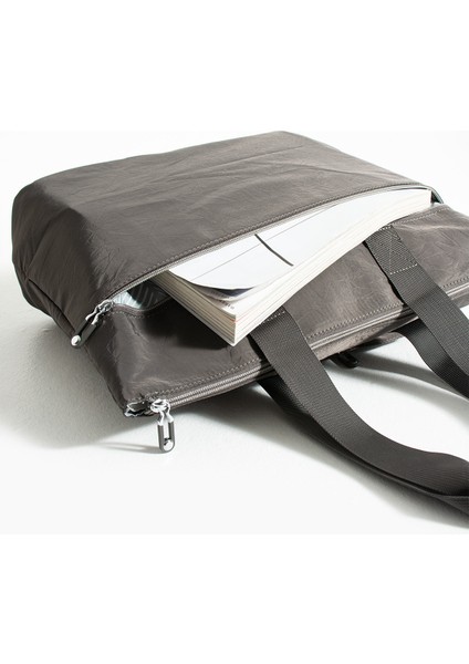 Kadın 6 Gözlü Kullanışlı Suya Dayanıklı Paraşüt Kumaş Büyük Boy El ve Omuz Çantası indirimleri