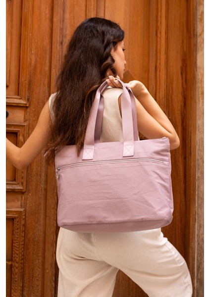 Kadın 6 Gözlü Kullanışlı Suya Dayanıklı Paraşüt Kumaş Büyük Boy El ve Omuz Çantası fırsatları