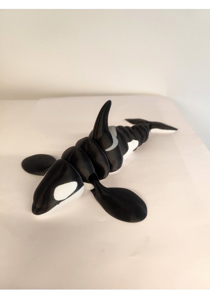 Elite Orca Balina Hareketli Oyuncak –3d Baskı – Büyük Versiyon (26 Cm) 1 Adet